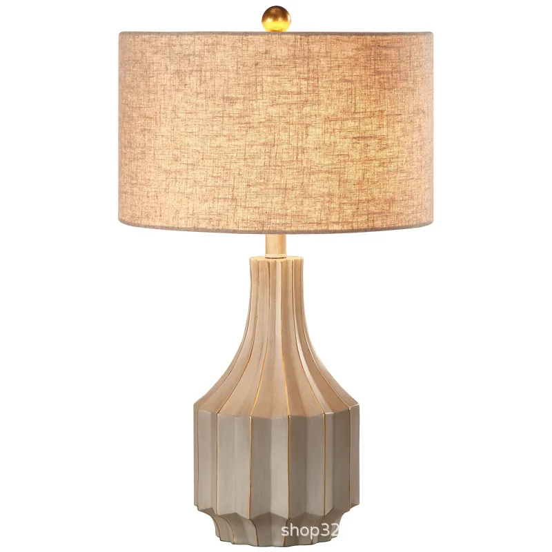 

Cross-border light luxury industrial style simple modern bedroom , European American model room,