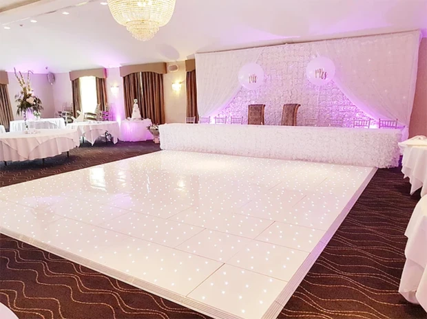 Newest Acrylic Waterproof RGB LED Dance Floor for Holiday Party Wedding Club Stage Show