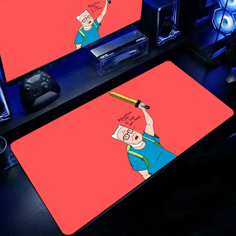 

Коврик для мыши Anime K-King of the Hill, большой игровой коврик для мыши с защитой по краям, утолщенный, для компьютерной клавиатуры, стола, рабочего места