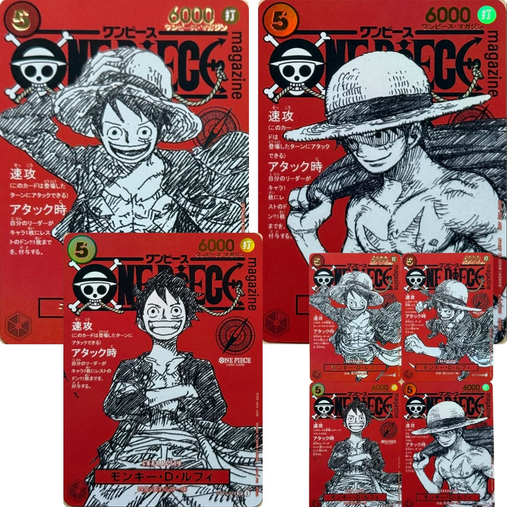 

Anime characters ONE PIECE Nefertari D Vivi Charlotte Katakuri DIY Homemade texture Collection card Christmas birthday gift toys