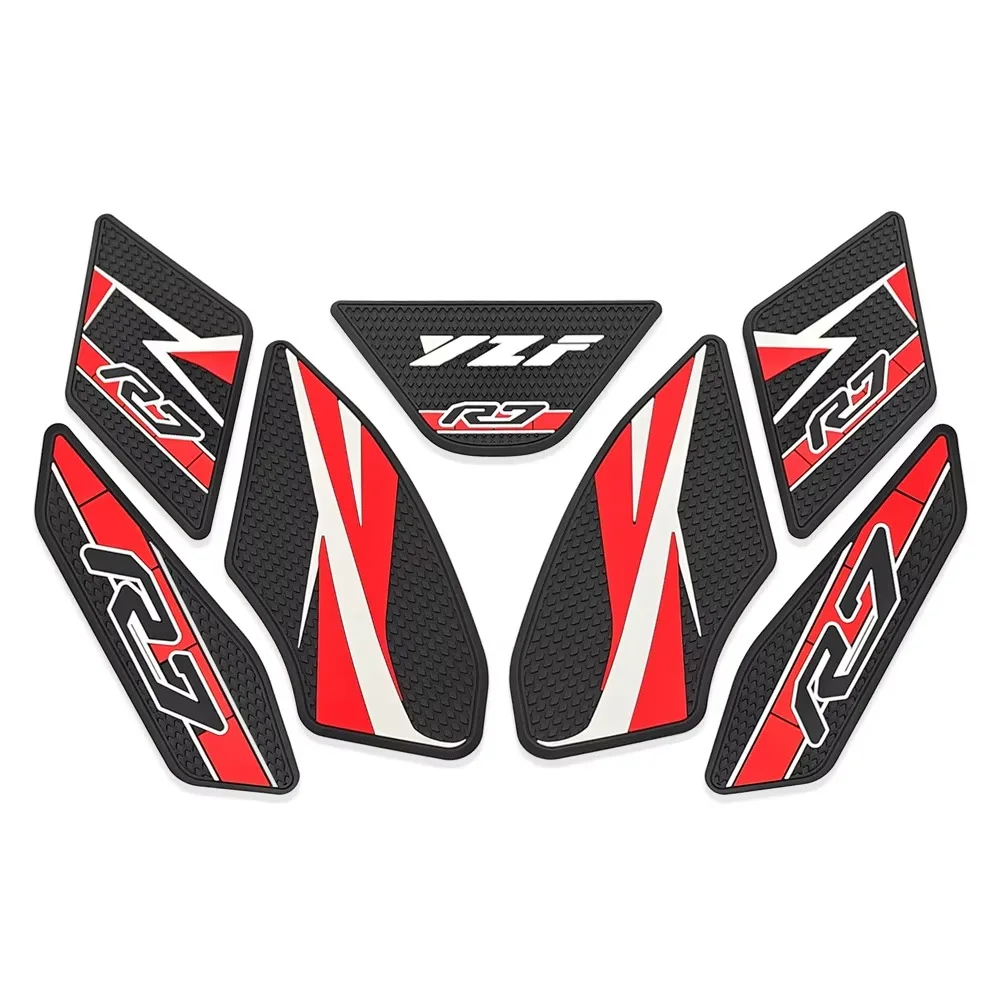 For Yamaha YZF-R7 YZF R7 2026 Motorcycle Fuel Tank Pad Knee Anti-slip Stickers for Scratch Protection Modification Accessories