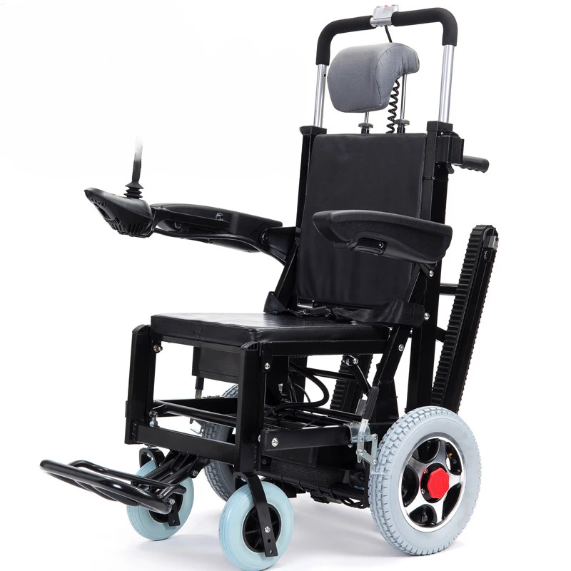 New Electric Climbing Wheelchair Crawler Type Climbing Wheelchair Electric Staircase Climbing Wheelchair Foldable