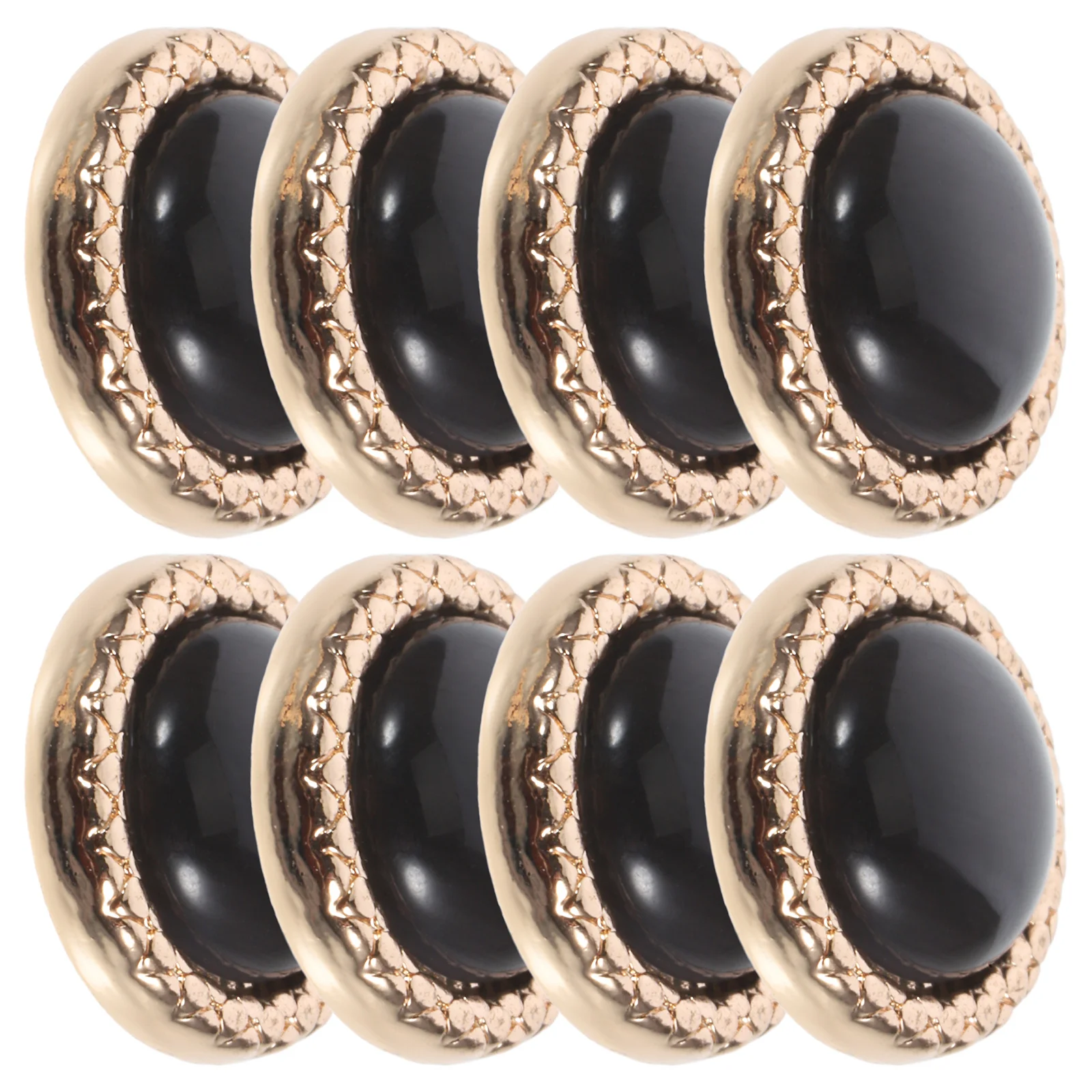 20 قطعة أزرار معدنية مستديرة عتيقة أزرار معطف الخياطة المتينة بديلة لبدلات الخياطة زر معطف معدني #4