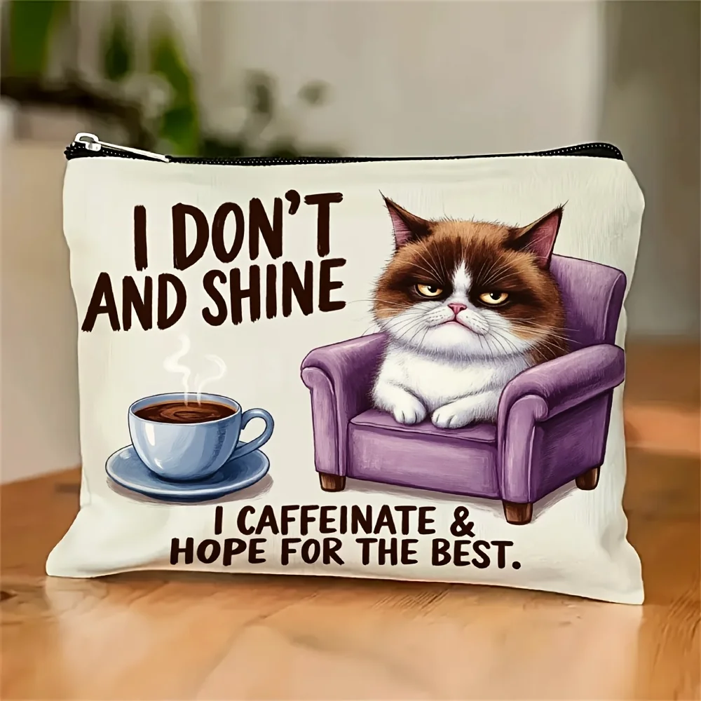 

A Armchair Design Makeup Bag - Cute Multifunctional Zipper Pouch, Jewelry Storage Bag, Perfect Travel Zipper Small Storage Bag.