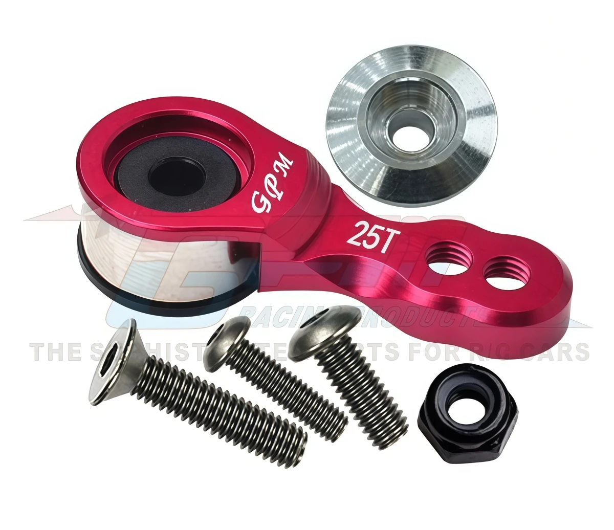 Mini 25T Aluminum Servo Arm With Servo Saver Spring Shock Absorption RC Car Upgrade OP Parts