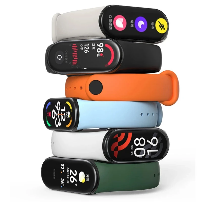 

Silicone Strap For Xiaomi Band 8 Bracelet Replacement Wristband Miband 8 NFC Smart Watch Mi band 8 Correa Watchband Accessories