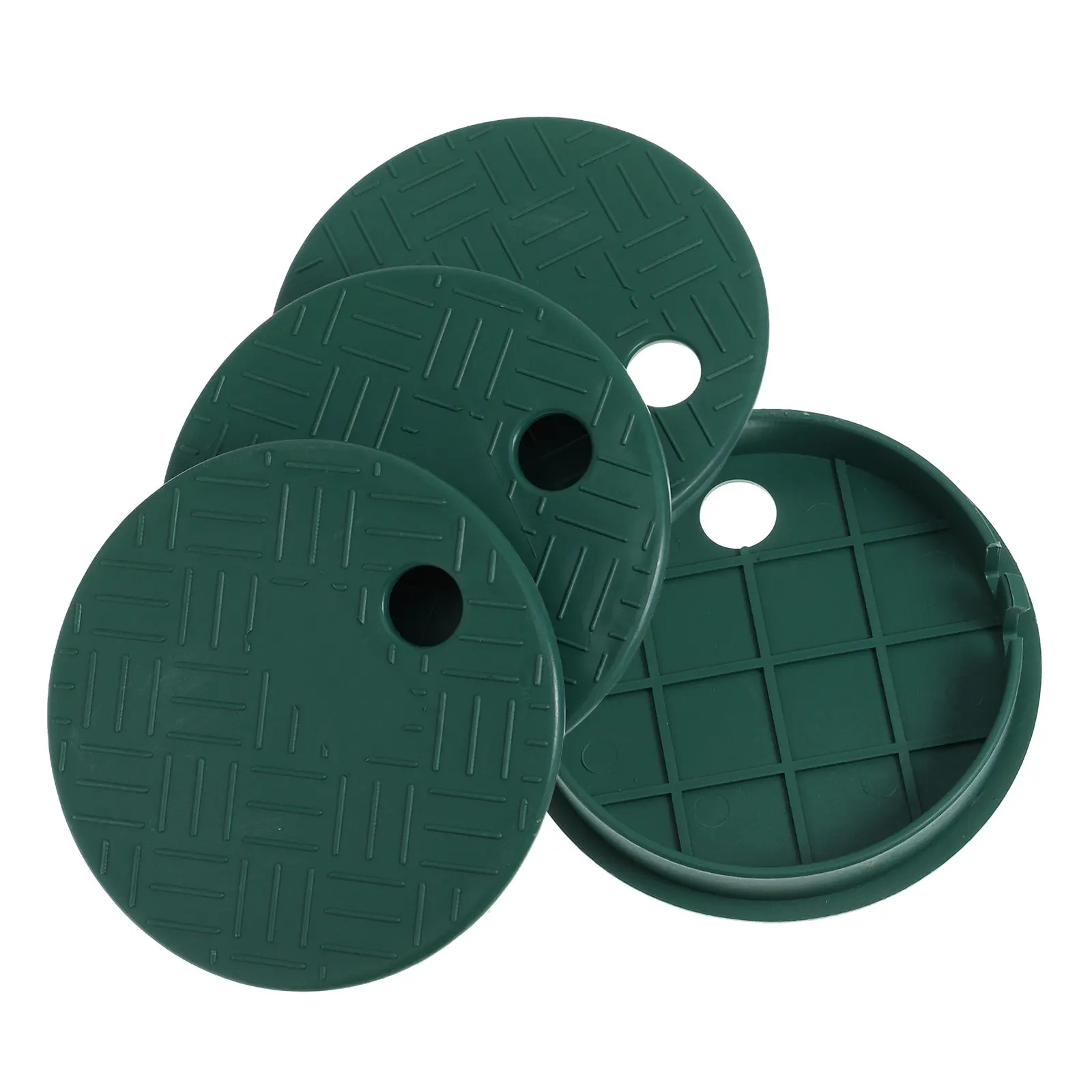 

Круглая крышка для ирригационной системы, 4 шт., для клапанов полива, для наружных систем контроля воды, 6-дюймовая крышка для подземных газонных оросителей