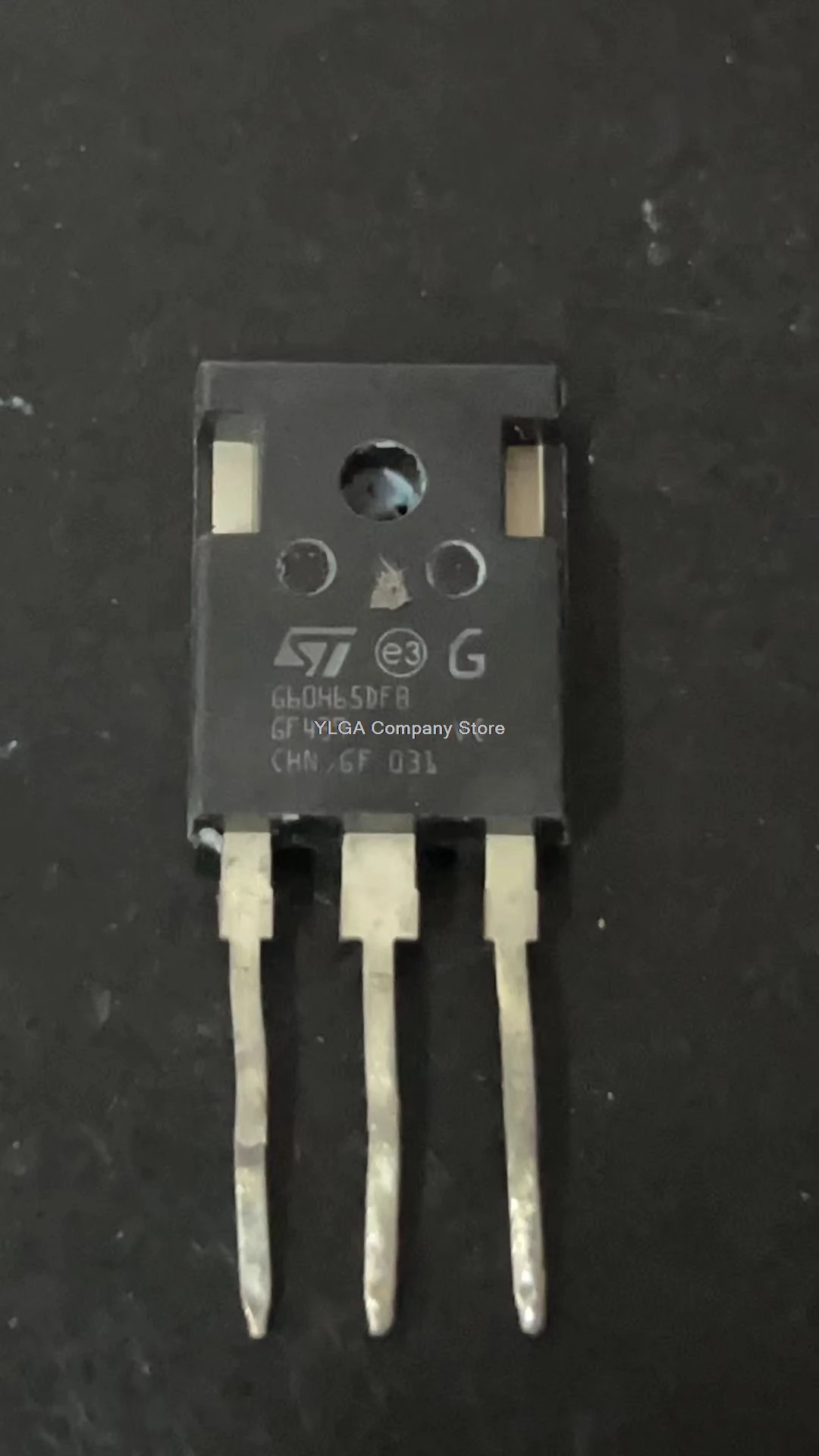 Original imported dismantled G60H65DFB GW60H65DFB 60A/650V IGBT with damping Measurement good   10PCS