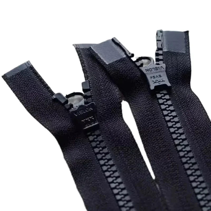 

20 шт./лот 5 # 60-120 см черная молния YKK смола двойной открытый пуховик ремонт портной швейные аксессуары оптовая продажа