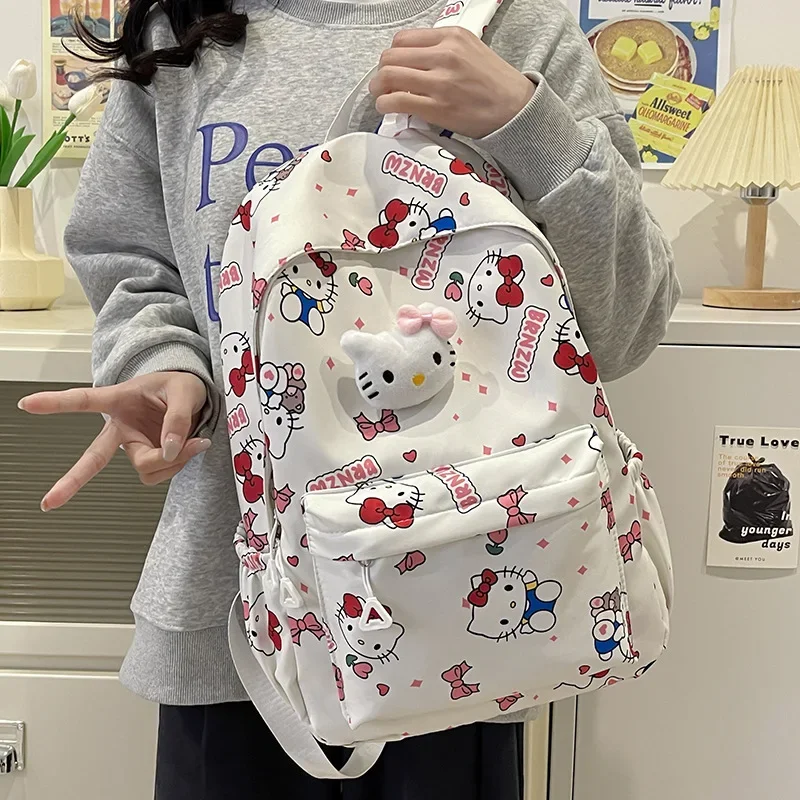 Schoolbag for primary school students 1-6 grades children large capacity high value cartoon print schoolbag university cute