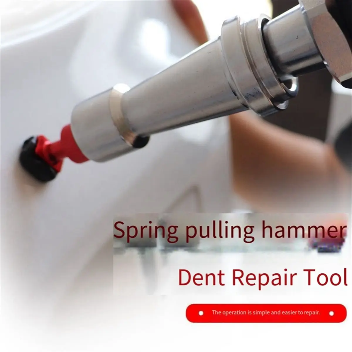 #50D (Alloy)Car Dent Repair Sliding Hammer Tool Spring Telescopic Pull Hammer,Automotive Parts & Accessories