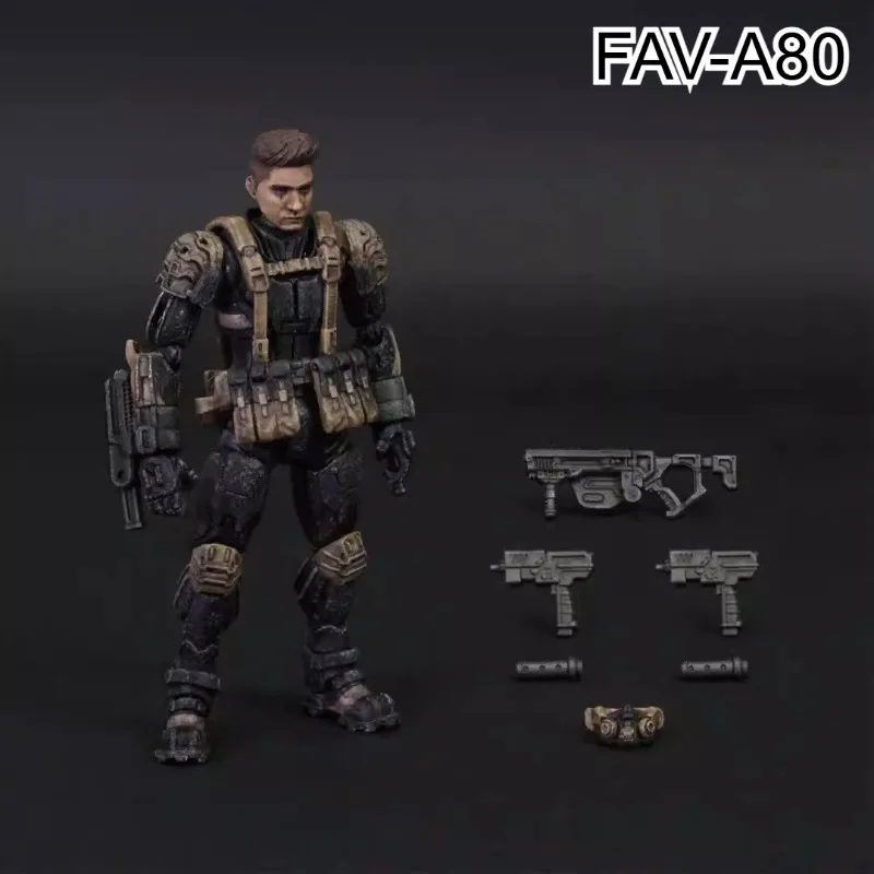 

В наличии оригинальная кислотная дождевая война FAV-A80 FAV A80 Bernard 1:18 подвижный солдат 3,75 дюйма коллекция игрушек в подарок