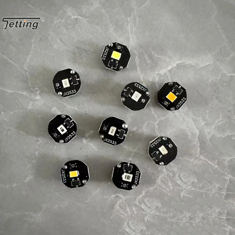 1Pcs Wireless LED Luminous Magnetron Lamp 3-modes Magnetic Core Model Light DIY Accessories Handmade Lamp Toy