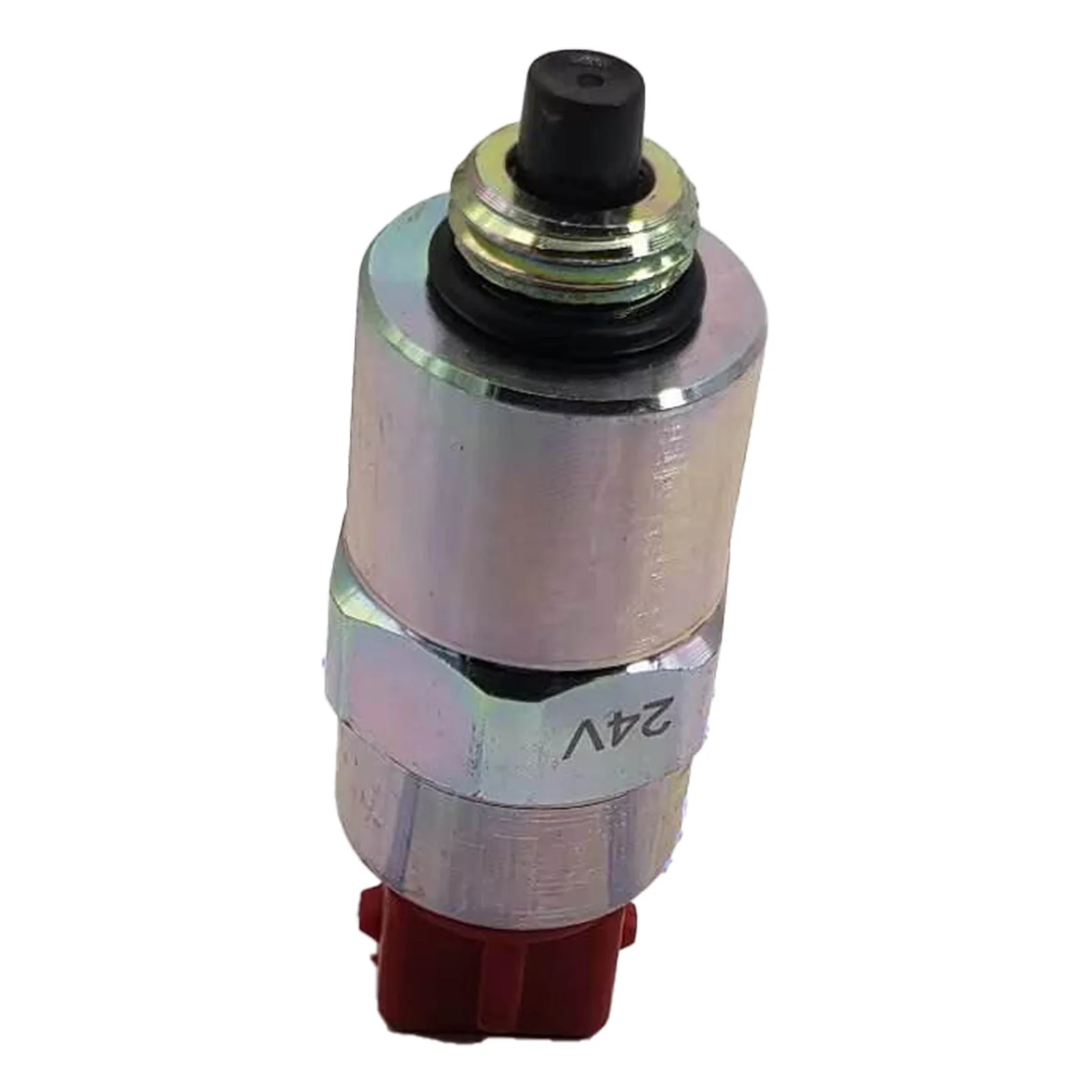 24V STOP-Magnetventil 643244 Kompatibel mit CAT E320D2 E312D2 Bagger Diesel – Detail 3