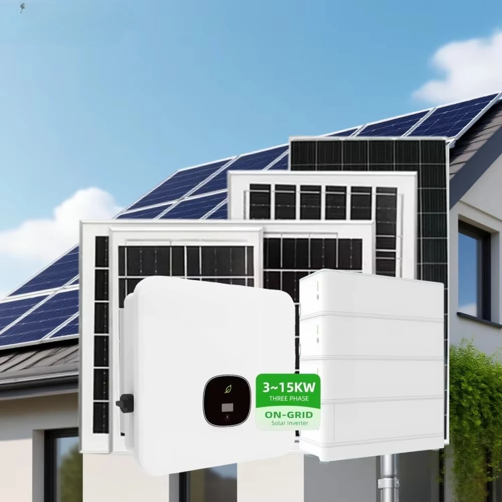 Solar Panel System 3kw 5kw 10kw 15kw 20kw 30kw 400v Growatt Hybrid off Grid Batterie Complete