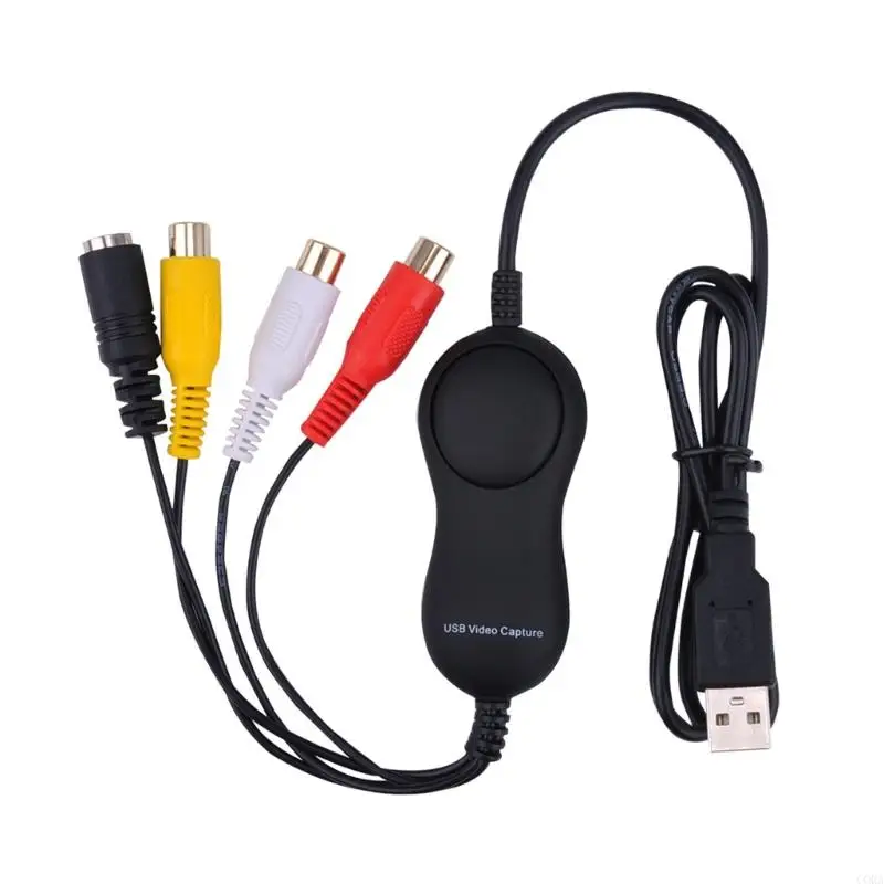 

Портативная карта видеозахвата CORA USB2.0, аналоговый сигнал от видеомагнитофонов, видеокамер для создания дисков и формата