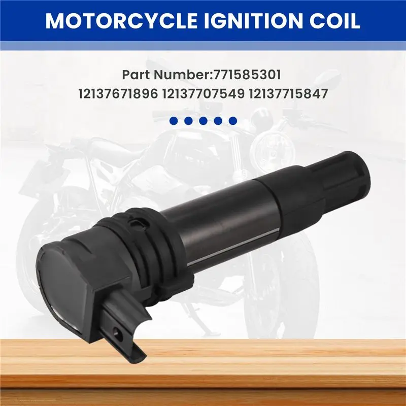 2X 12137715847 MOTORCYCLE Ignition Coil For BMW R1100 S R1150 R1200 GS R900 / RS / RT 1999-2013 771585301 12137671896-A08Q
