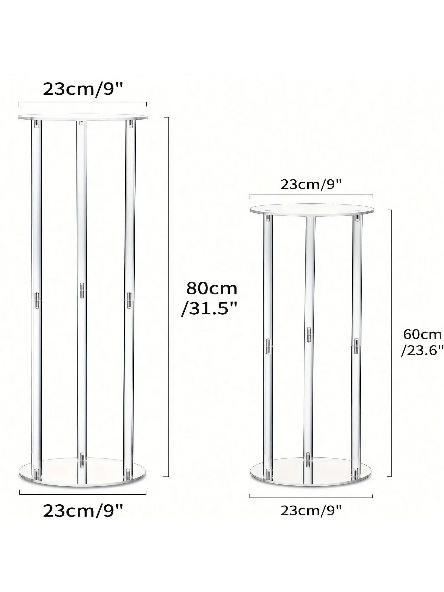 1pc, Acrylic Flower Stand Vase for Wedding Table Centerpiece Centerpiece for Wedding Western Classic Baby Shower  Decor