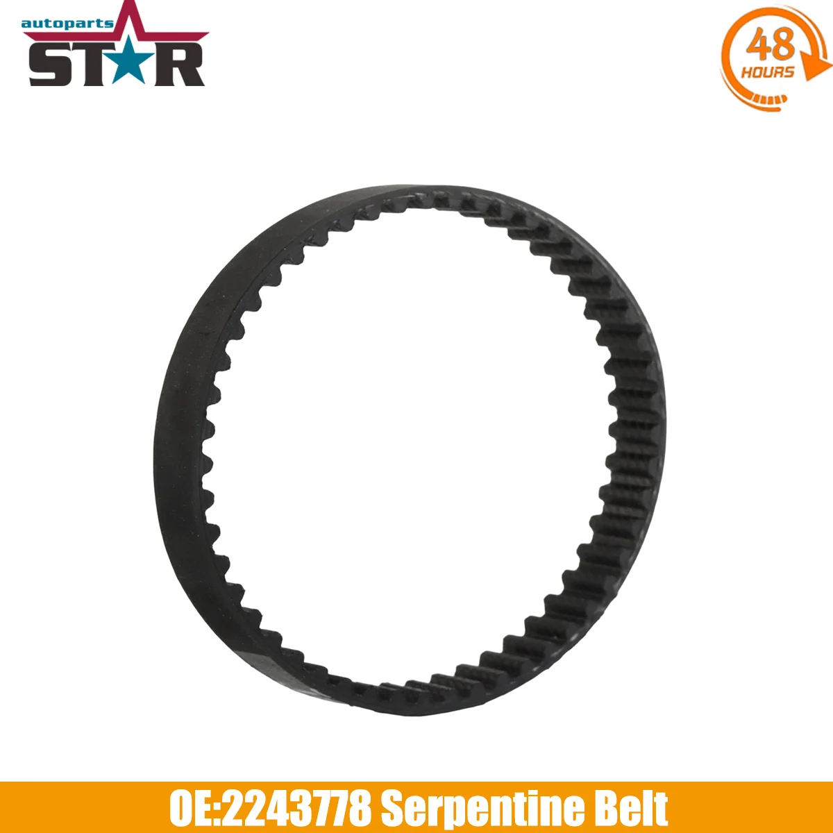 Correa serpentina J7BG-6B651-AA 2243778 para Ford Figo con motor de 3 cilindros y 1.5L 2019-2021 Accesorios para automóviles