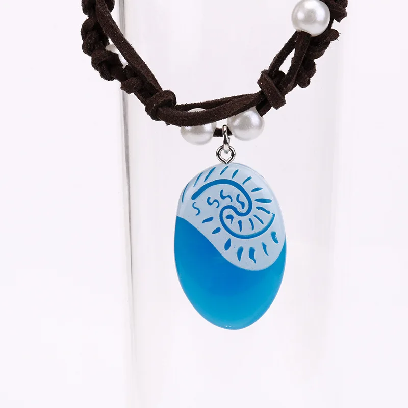 Moana 2 princesa Moana niñas mujeres collar señora dibujos animados Anime Kawaii ornamento accesorios nuevos niños cumpleaños lindos regalos