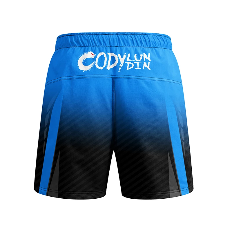 New design Men's Rash Guard T-shirts +Muay Thair Shorts anti-uv Rashguard Boxing Clothing Sets With Rubber Bottom Bjj Sportswear image 6