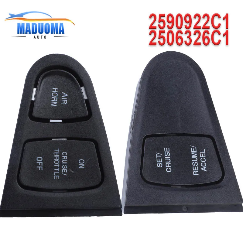 Nuevo Interruptor de Control de Crucero para Volante de Coche MADUOMA 2590922C1 2506326C1 para Camiones International 4300 4400 7300 7500