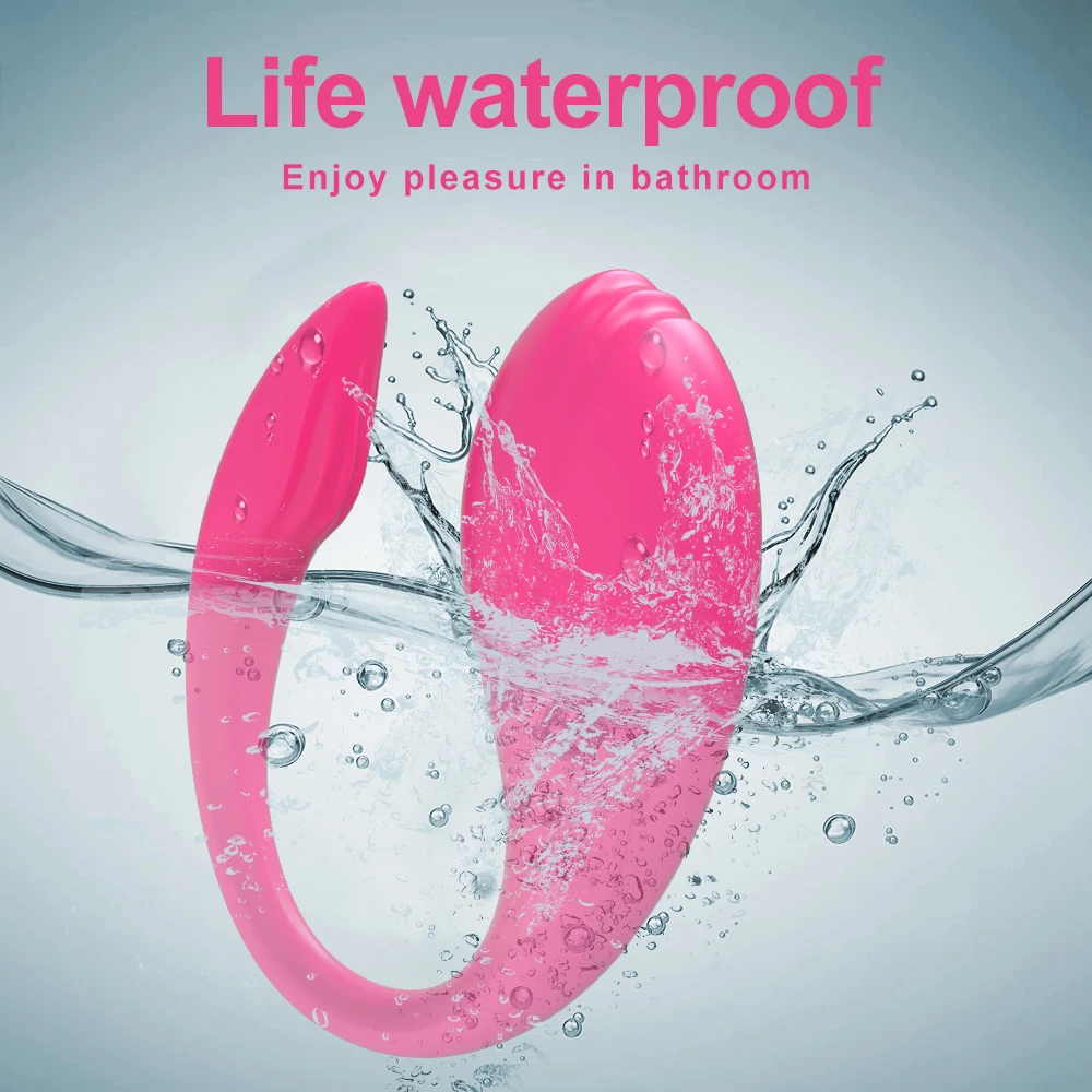 APP بلوتوث الاهتزاز الحب البيض هزاز المهبل G بقعة تهتز محفز يمكن ارتداؤها التحكم اللاسلكي الجنس لعب للنساء الكبار #6