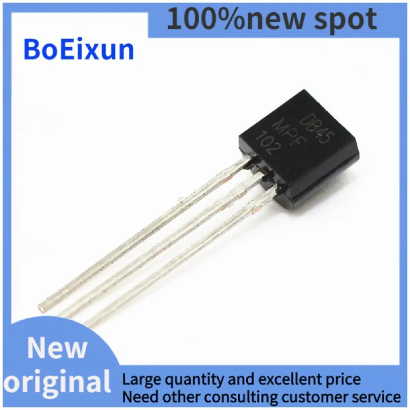 

100PCS 100% New original MPF102 TO-92 N-Channel RF Amplifier