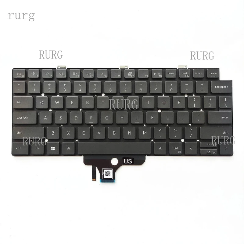

R+ New for Dell Latitude 5320 7310 7320 018YPJ 18YPJ Backlit US Keyboard