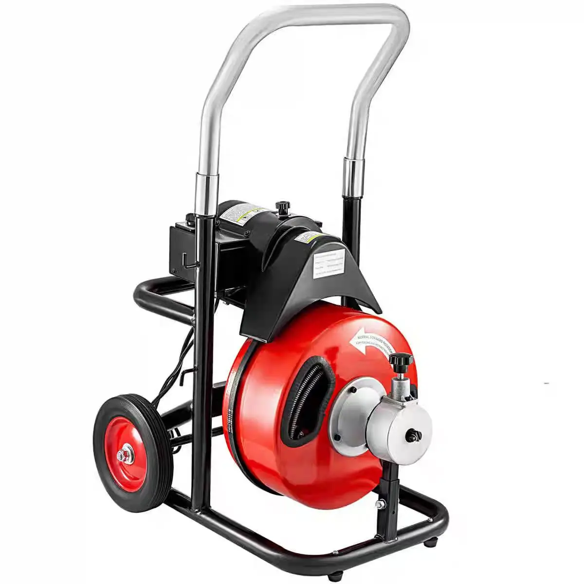 High-Pressure Electric Pipe Cleaning Machine Auto Feed Sewer Snake Drain Unclogging Tool for Residential Commercial Drainage Pip - view 3