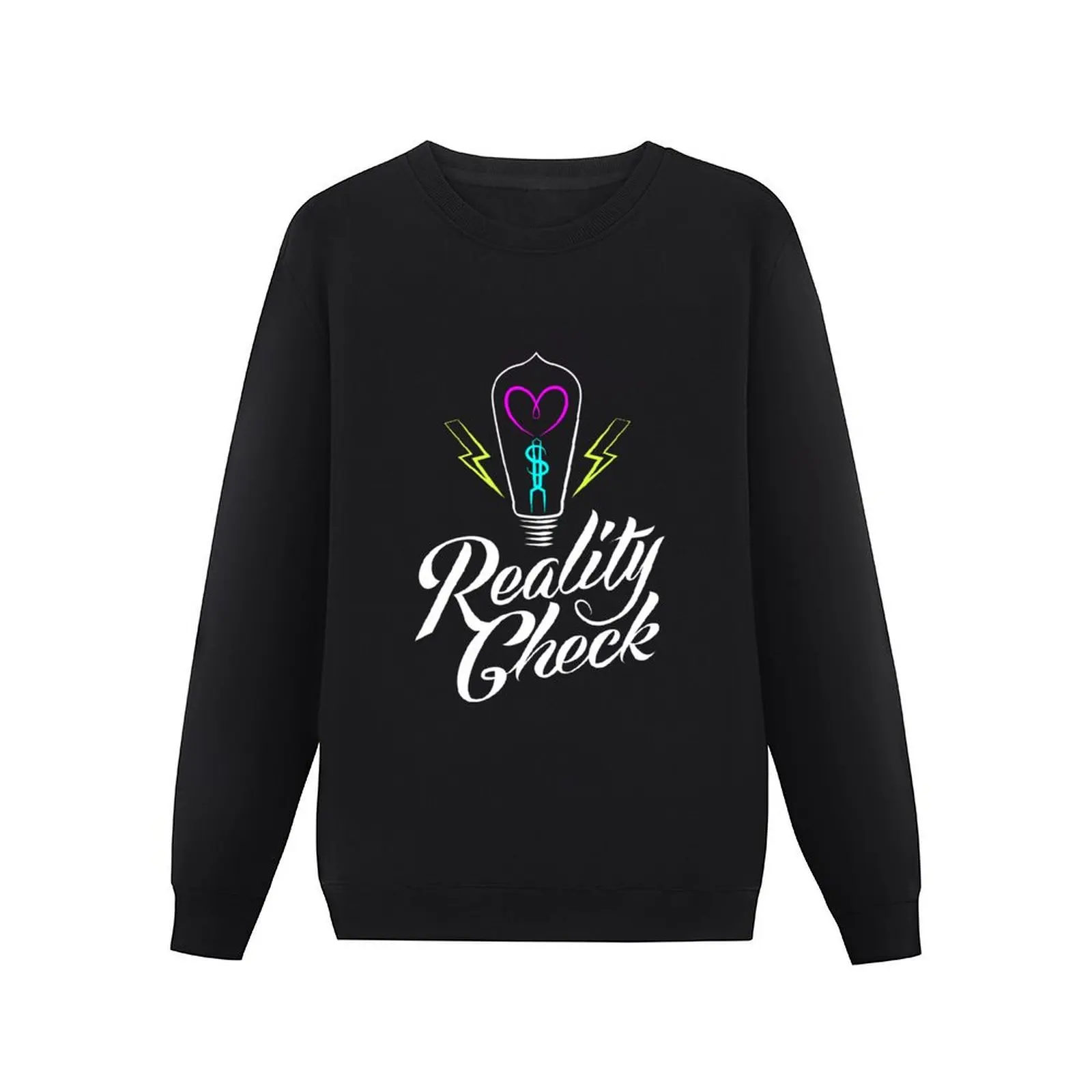 Reality Check Pullover Hoodie mens designer clothes sweatshirt