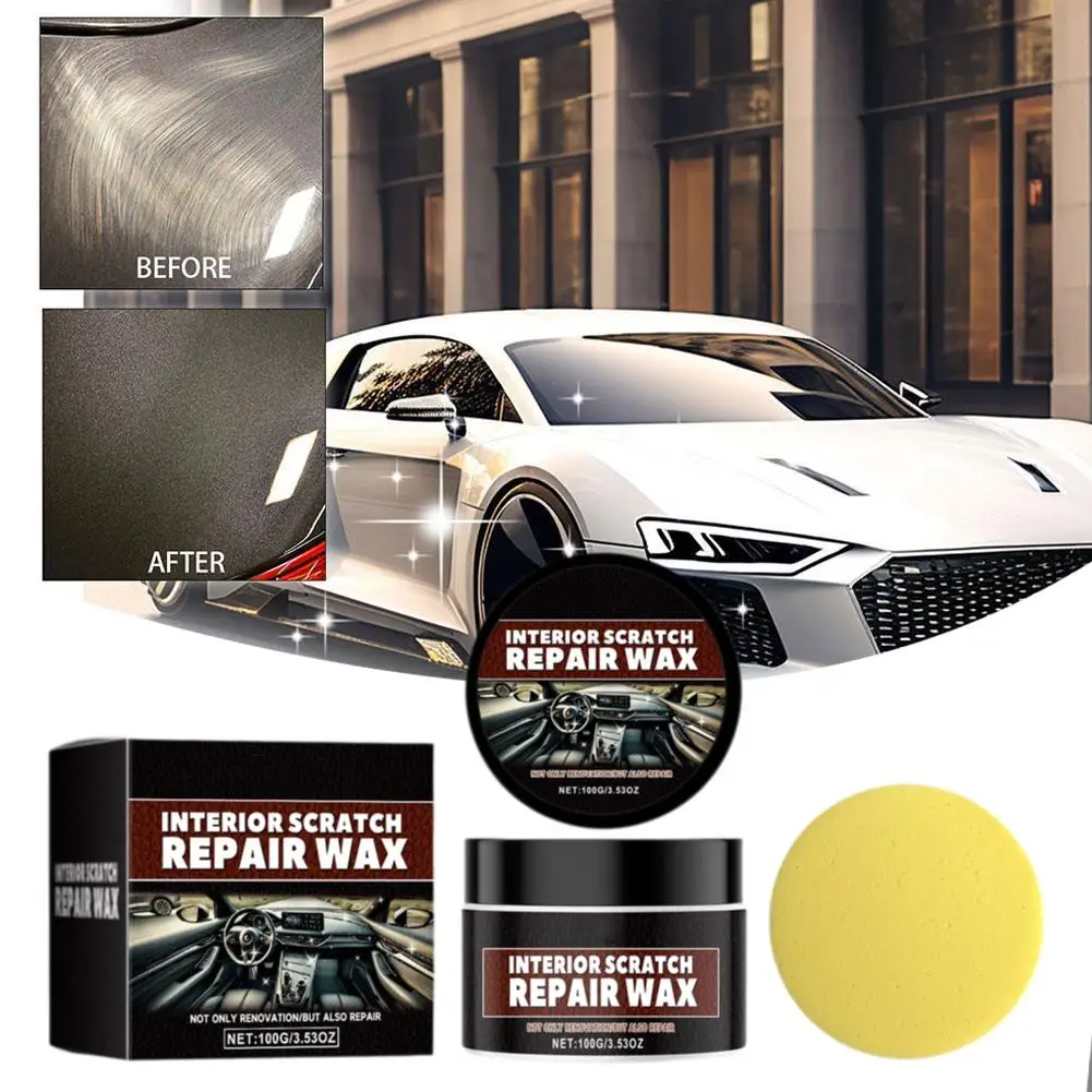 

Воск премиум-класса для ремонта царапин в салоне автомобиля — глубокая очистка, полировка, обслуживание и обеззараживание царапин, комплект для осветления N0E1