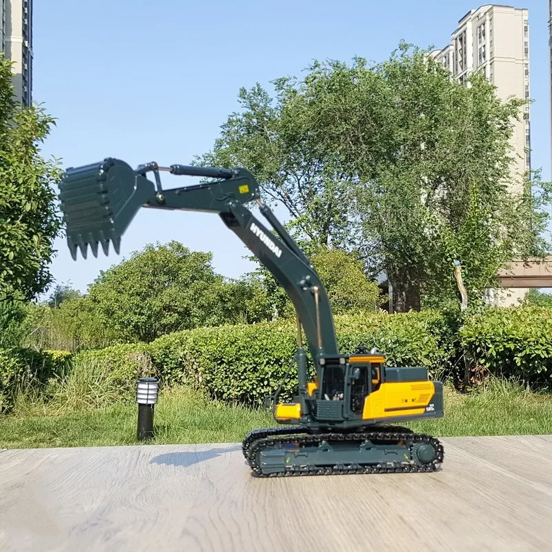 Collectible Alloy Toy Model 1:43 Scale HYUNDAI HX505L Hydraulic Excavator Engineering Machinery Diecast Model Toy Gift