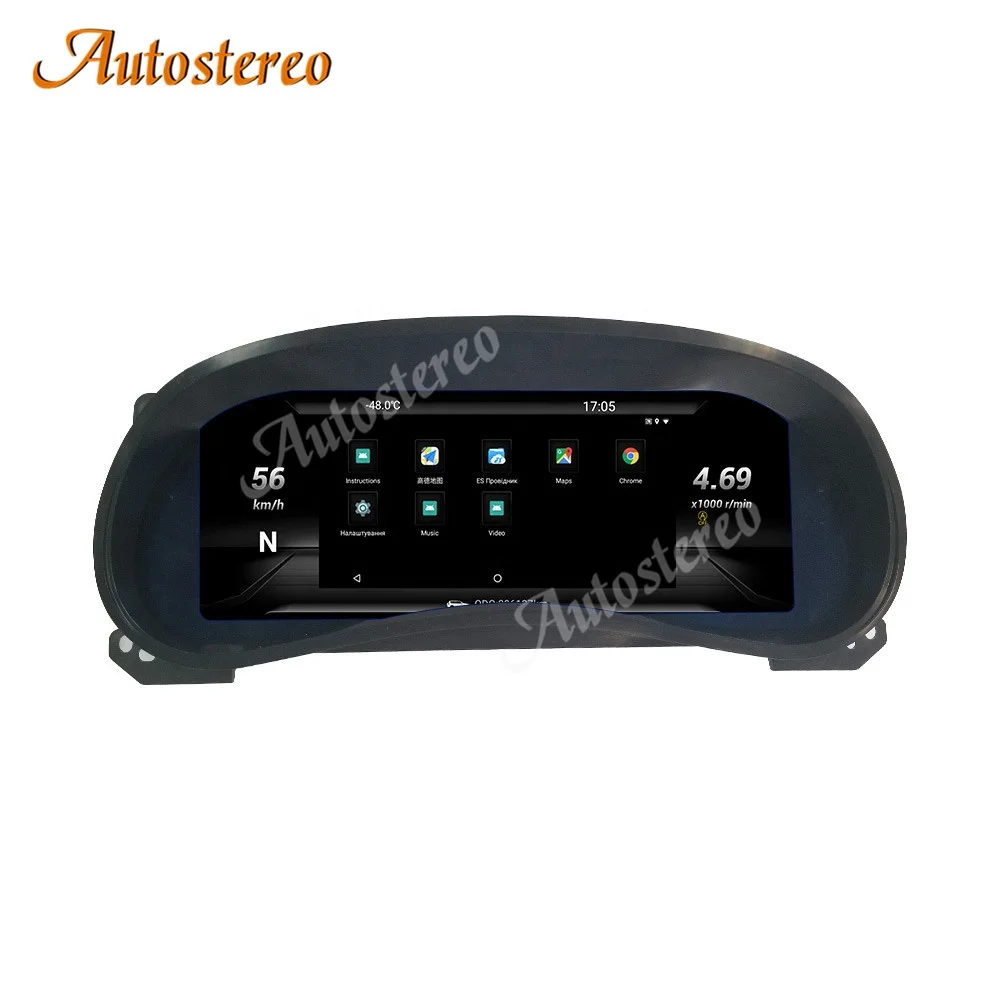 Android 9 Digital Cluster Virtual Cockpit For Jeep Wrangler 2010-2017 Multimedia Player Car GPS Navigation Head Unit Auto Radio