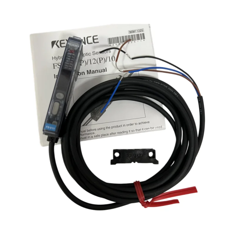 KEYENCE FS-V11 FS-V11P FS-V21 FS-V10 FS-V22 Fiber Optic Sensor Amplifier Cable Type Host NPN Used for Edge Detection in Stock