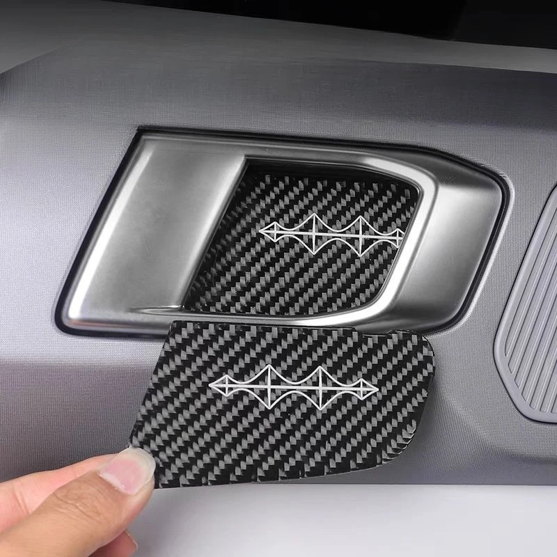 For BYD Leopard 3 Titanium 3 Super 3 B3 2025 Car Interior Door Handle Bowl Trim Cover Sticker Decoration Accessories 4 Pieces