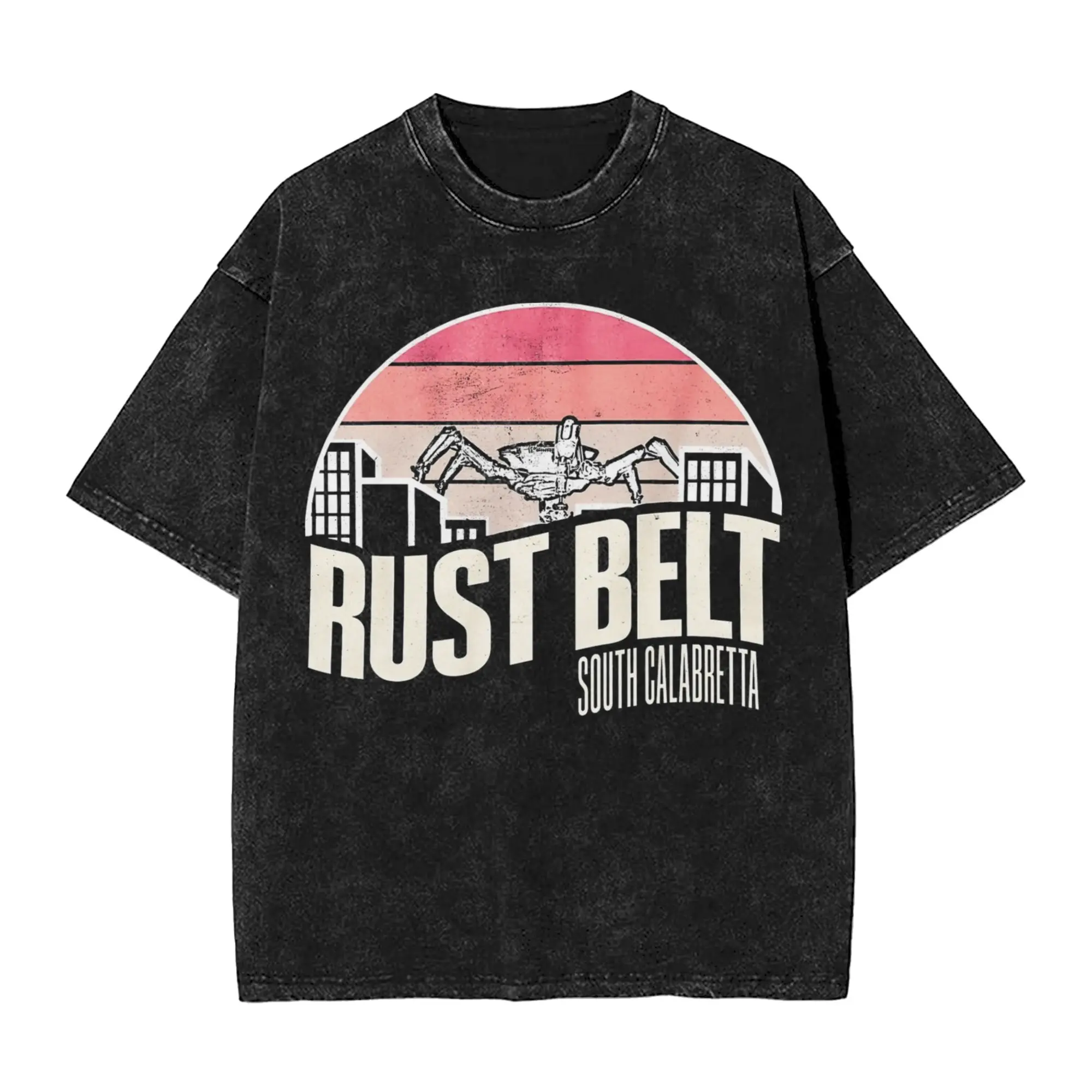 Men Women Vintage Washed T-shirts Arc Raiders Video Games Printed T Shirt Merch Oversize  Tee Shirts