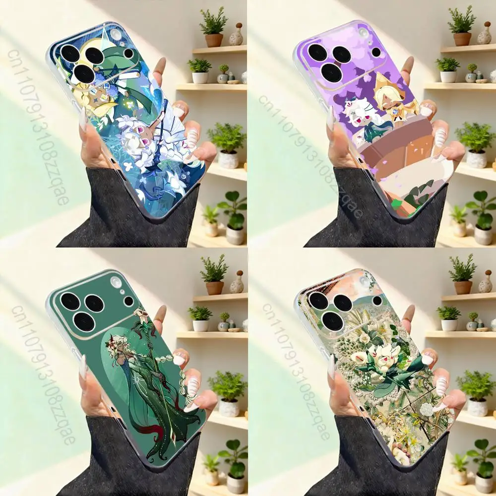 

R-Run K-Kingdom White lily For iPhone 11,12,13,14,15,16,17,Pro,Max,Plus,Mini,SE4,E Phone Case With Magsafe Wireless