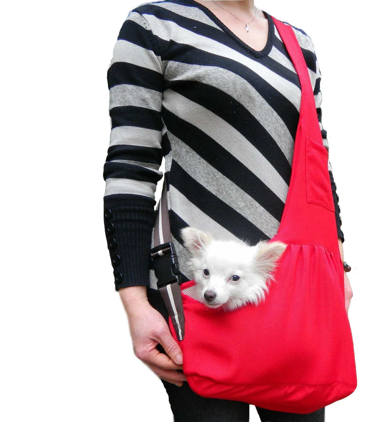 

Pet Dog Red Sling Carrier Canvas Bag Dogs Carrier Bag Pet Carriers Outdoor Storage Supplies Soft Travel Bag drop shipping