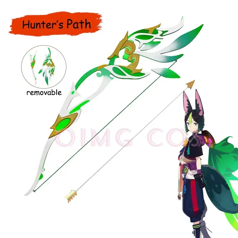 Genshin Impact Tighnari Nahida Cosplay Weapon Props Model Hunter's Path