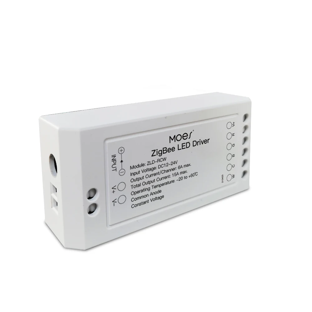 MOES Nieuwe ZigBee 3.0 Smart Dimmer Module Schakelaar RGB CCT voor LED Strip Smart Leven Tuya App Controle met Alexa Echo Goolge thuis - afbeelding 2