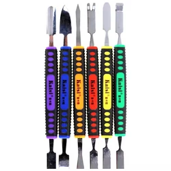 6 In 1 Kaisi Opening tools Spudger Pry Bar Set Plastic crowbar Tools Set Mobile Phone Disassemble Tool Kit