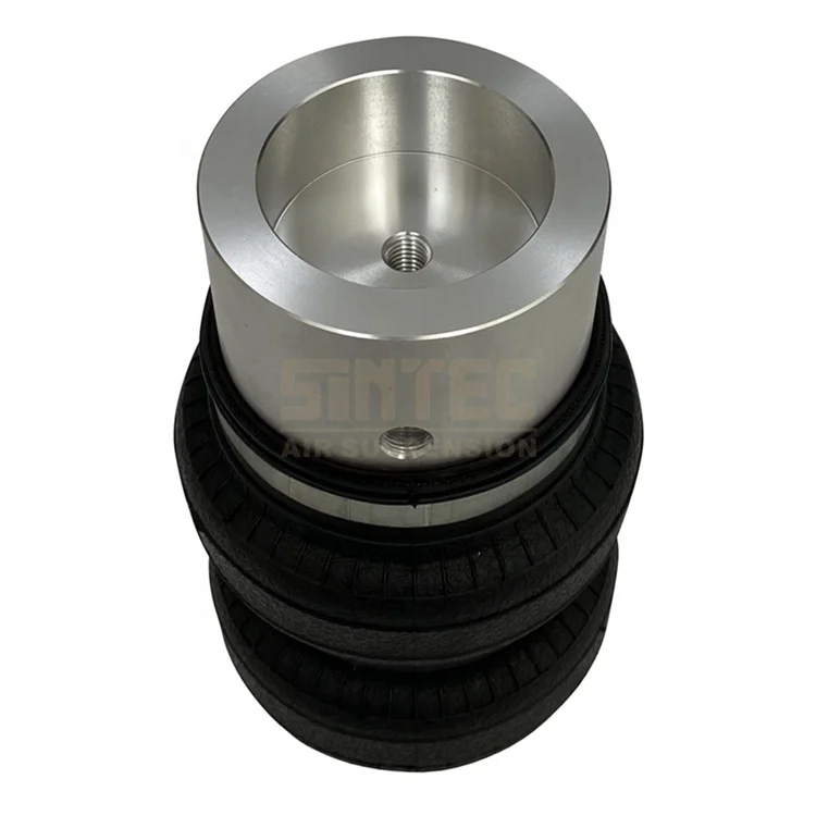 2S105P01 Universal Double Convoluted Rubber Air Ride Lift Bellow Shock Suspension Spring Bag - Image 4