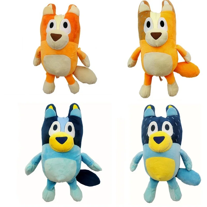 40cm Bluey Family Plush Toys Cute Simulation Pet Dog Patrol Bingo Sister Kawai Plush Children's Toy Doll Birthday Gift Toy