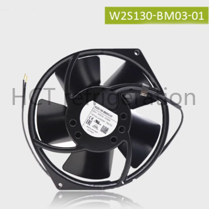 Brand new genuine product!!! Brand New Original W2S130-BM03-01 230V 50/60Hz 47/46W 0.31/0.27A 2700/3050r/min 60Pa Fan