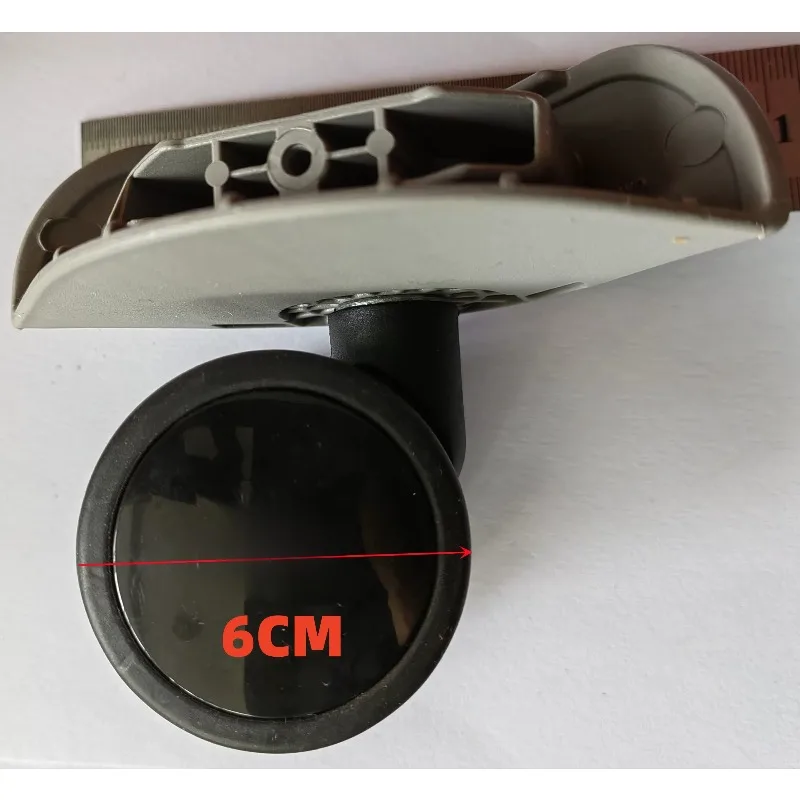Silent Swivel Caster Wheel Luggage Replacement Wheel for Samsonite Travel Suitcase Trolley Case Repair Accessory