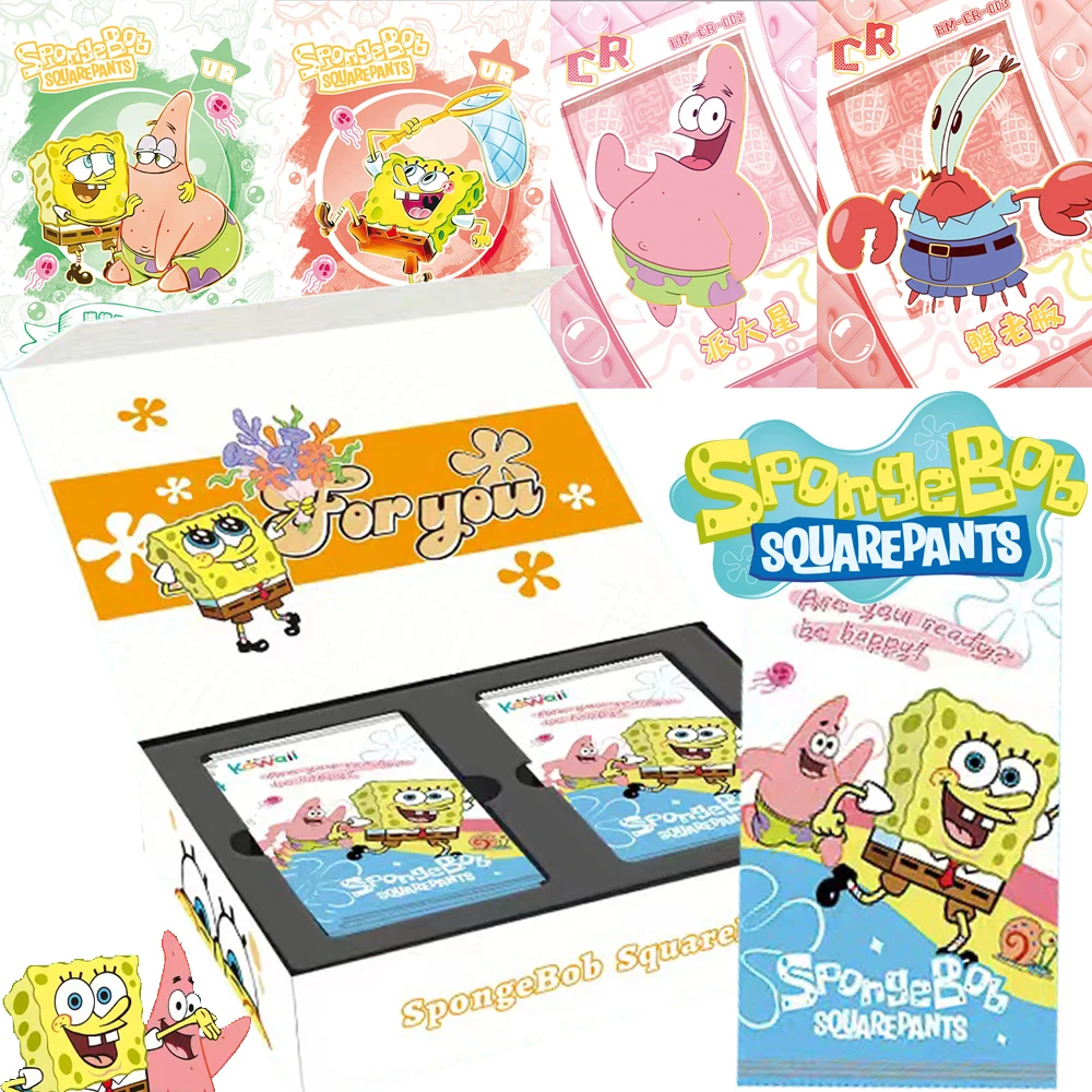 

SpongeBob SquarePants Cards Sandy Patrick Star Journey To The West World Special Theme Exclusive Character Cards Boy Girl Gift