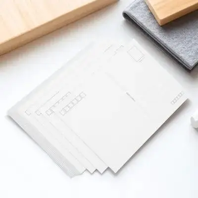 20pcs Blank Postcards Cardstock Smooth Writing For Art Projects Personal Notes Diy Greeting Cards Wedding Invitation Printable