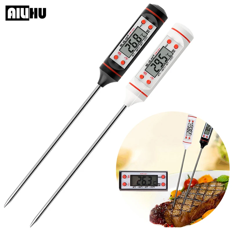 Digitale Thermometer Sensor Sonde für Fleisch Wasser Milch Grill Kochute nsilien Küche liefert Waren Küchen zubehör Kit Cozinha