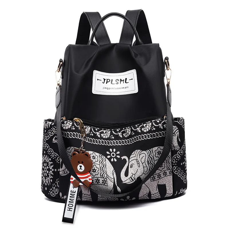 Moda coreana Mochila De Grande Capacidade Mulheres Oxford Impermeável Sacos De Ombro Saco De Escola Para Meninas Adolescentes Mochila Anti-Roubo